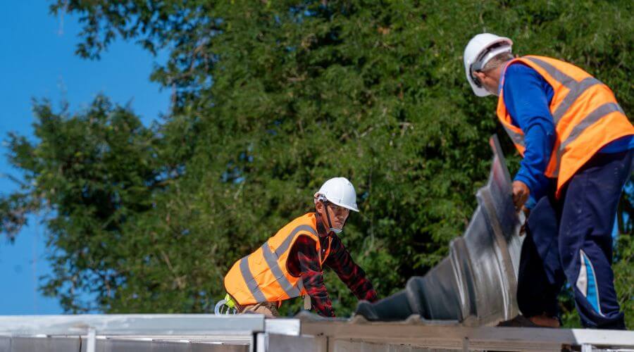 Professional new roof installation services in Fairdale, ND